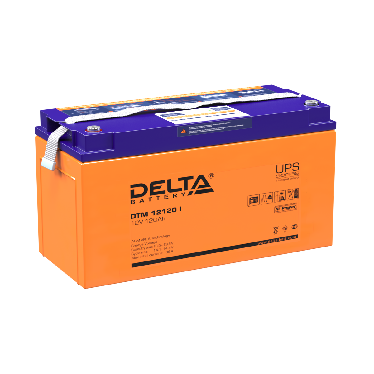 Аккумулятор Delta DTM 12120 I купить по цене 27060 руб..  Самые дешёвые цены на Аккумуляторы