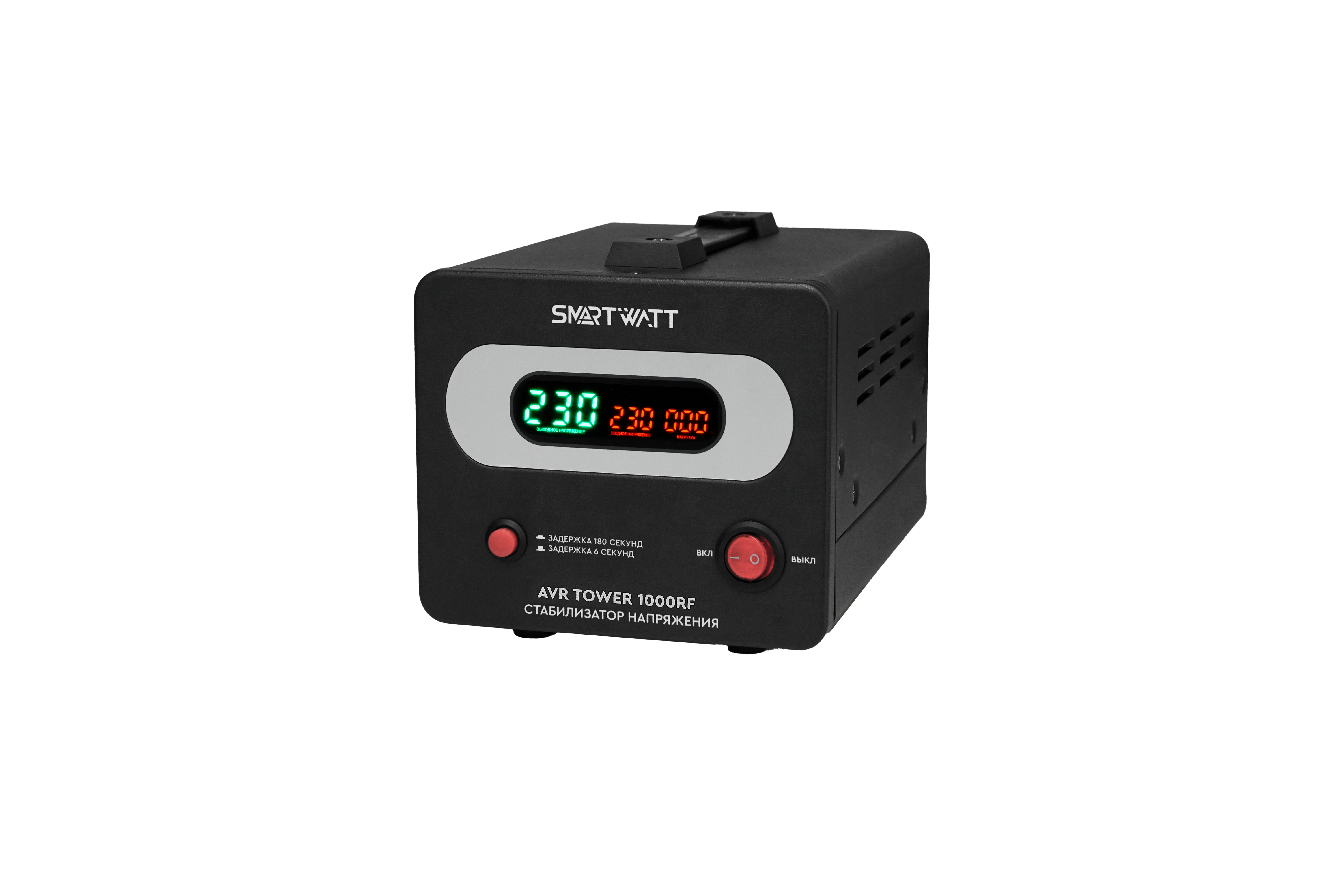 Напольный стабилизатор напряжения SMARTWATT AVR TOWER 1000RF купить по цене 3270 руб..  Самые дешёвые цены на AVR TOWER