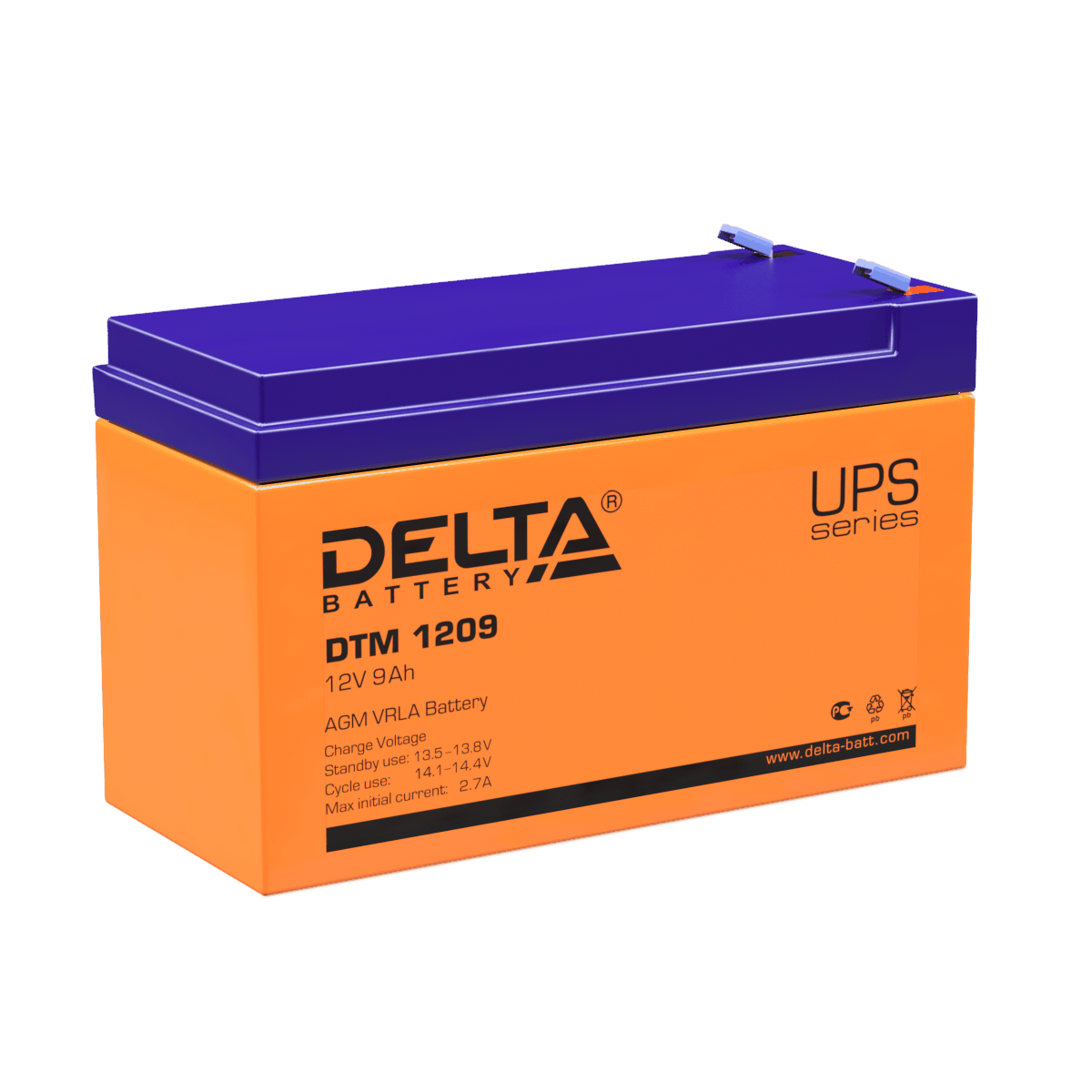 DTM 1209 Delta Аккумуляторная батарея купить по цене 2563 руб..  Самые дешёвые цены на Стационарные