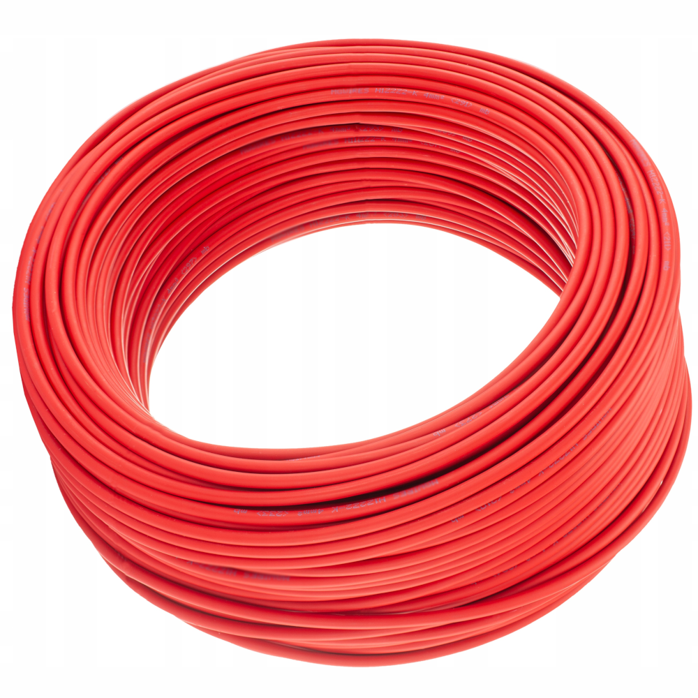 Кабель для СЭС PV-1F 1x4 mm2 RED (бухта 50 метров) купить по цене 6550 руб..  Самые дешёвые цены на Без серии