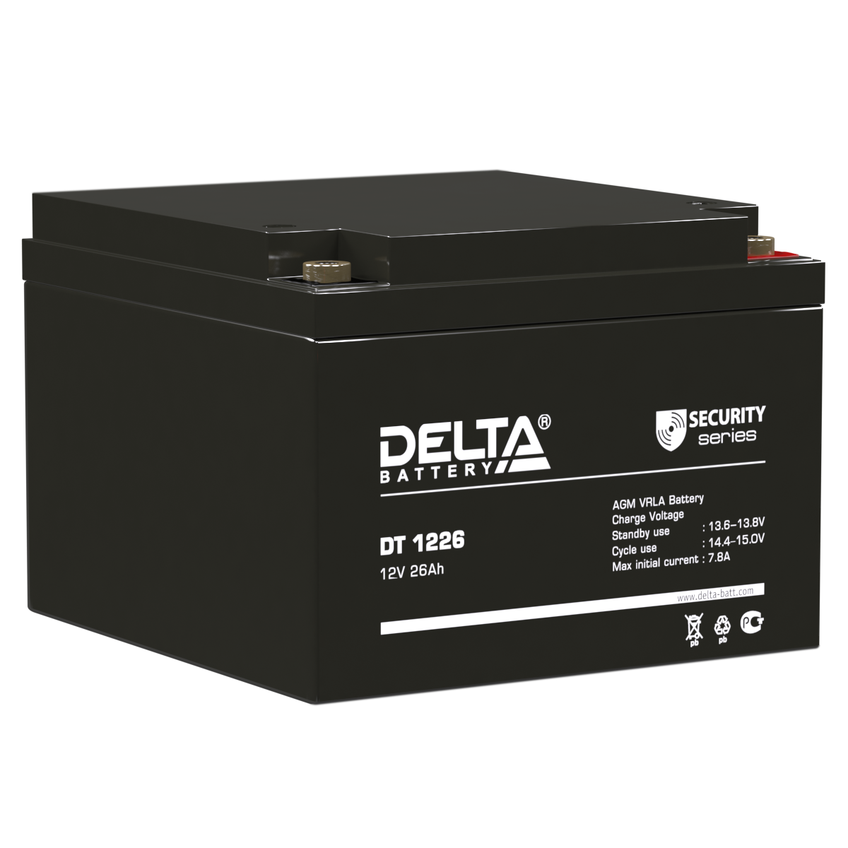Аккумулятор Delta DT 1226 купить по цене 7399 руб..  Самые дешёвые цены на Аккумуляторы