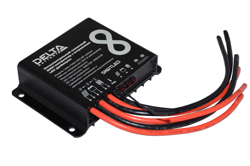 Контроллер Delta PWM 2410 WP Lithium купить по цене 1993 руб..  Самые дешёвые цены на Контроллеры заряда