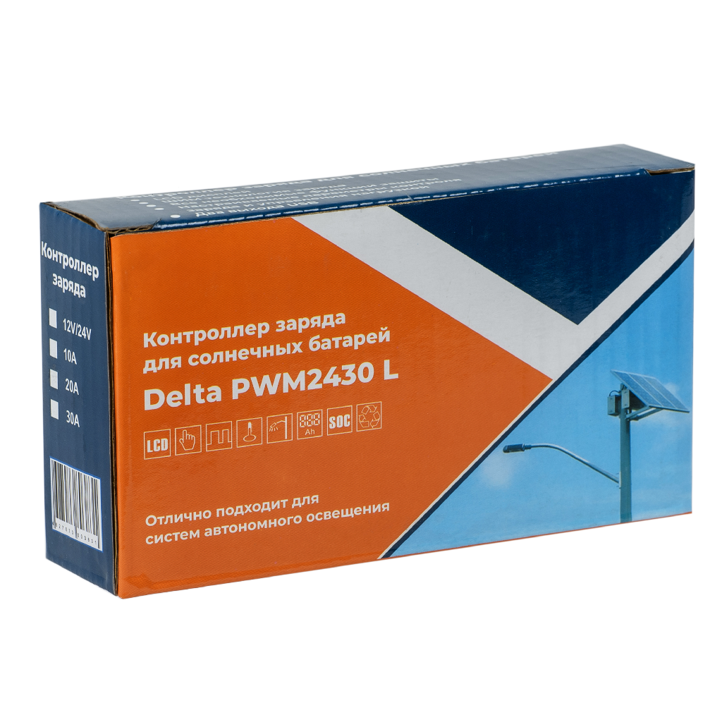 Контроллер Delta PWM 2430 L купить по цене 1670 руб..  Самые дешёвые цены на Контроллеры заряда