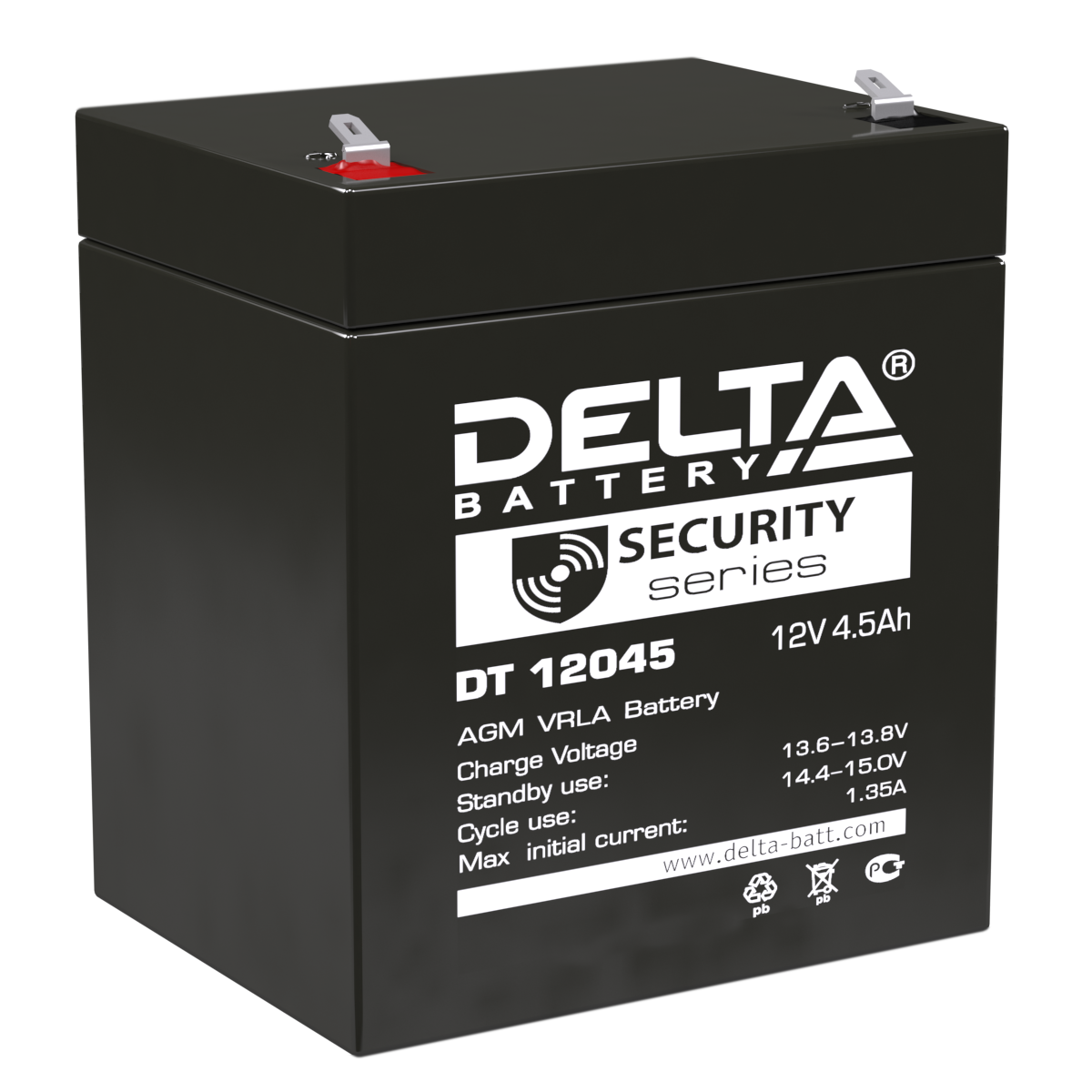 DT 12045 Delta Аккумуляторная батарея купить по цене 1423 руб..  Самые дешёвые цены на Стационарные