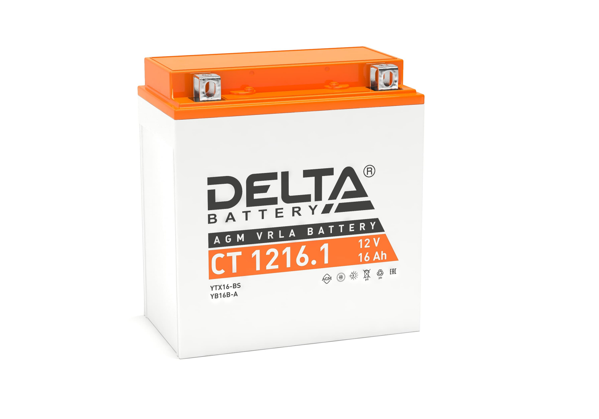 CT 1216.1 Delta Аккумуляторная батарея купить по цене 6022 руб..  Самые дешёвые цены на Для мототехники