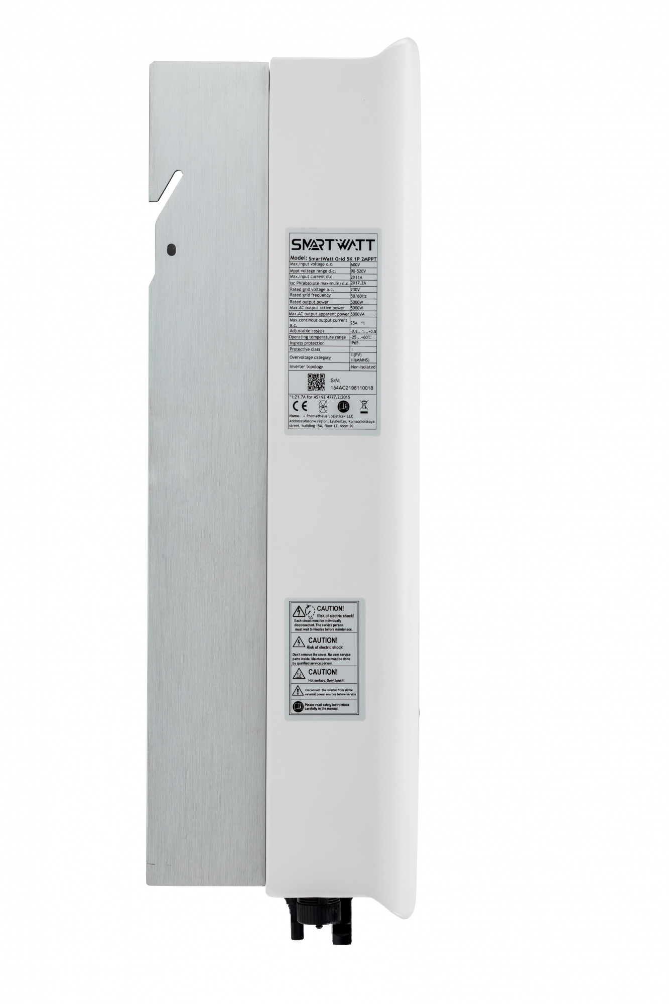 Инвертор Delta SMARTWATT GRID 5K 1P 2 MPPT купить по цене 57500 руб..  Самые дешёвые цены на Инверторы
